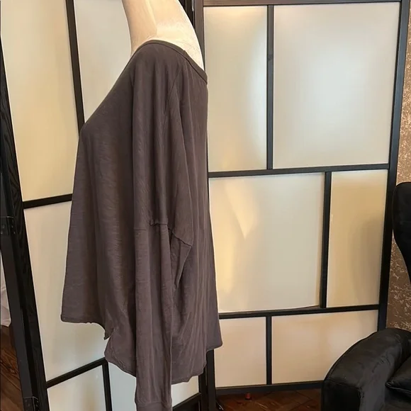 Lucky Brand Charcoal Women's Blouse - Picture 3 of 11